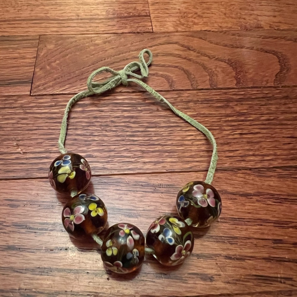 Lampwork Glass Bracelet